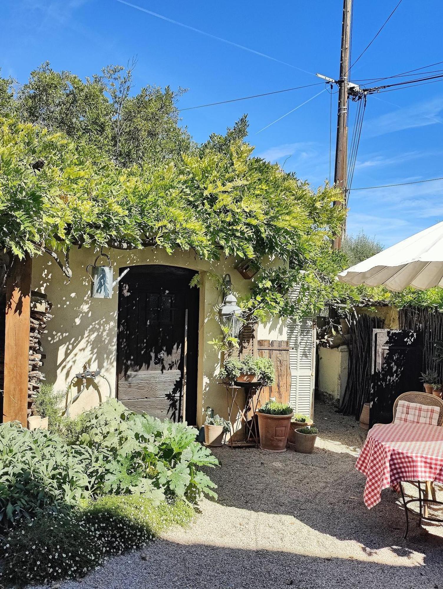 Le Mas Saint Pierre Roquefort-les-Pins Exteriör bild